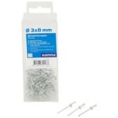 GAMMA blindklinknagels Ø 3x8 mm 100 stuks