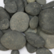 Grind Keien Beach Pebbles Zwart 30-80 mm - zak á 20 kg