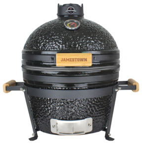 Jamestown Marwin kamado keramiek zwart (S) Ø 34,5 cm