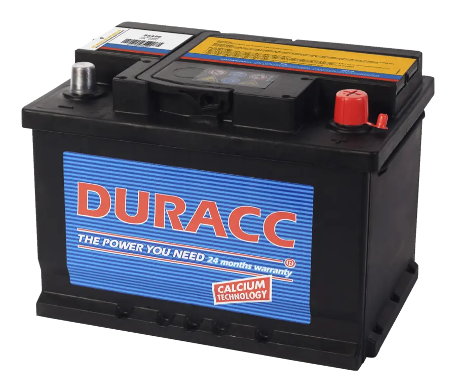 Duracc startaccu 54ah 12V 55426