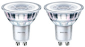 Philips LED spot GU10 50W 2 stuks niet dimbaar