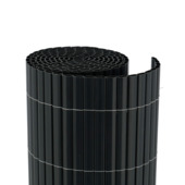 Balkonscherm PVC antraciet ca. 90 x 300 cm