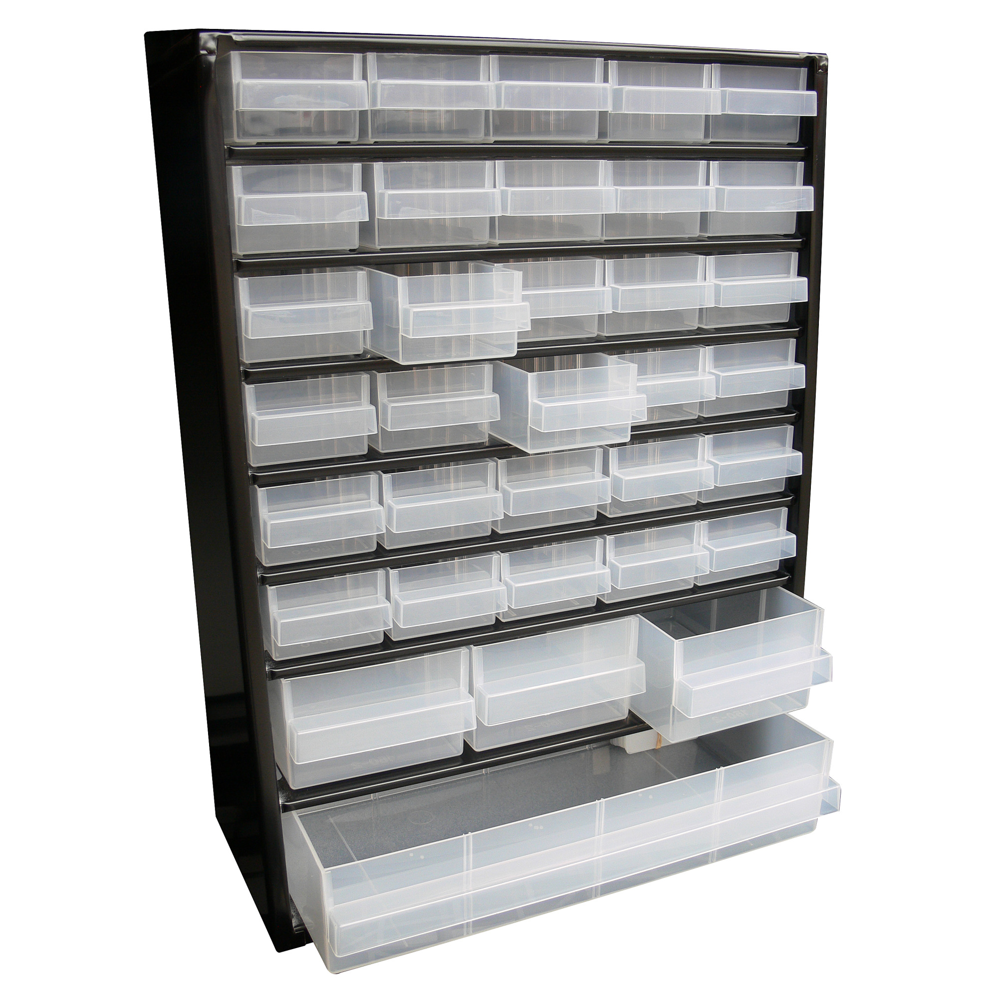 Raaco Ladenkast Metaal 34 Laden Zwart raaco kopen in de aanbieding