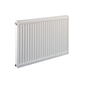Sanivesk radiator Imago Una wit zij-aansluiting T11 40 x 40 cm