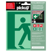 Pickup Bord ZK 150x150mm FTLM Nooduitgang links