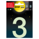 Pickup Glow in the dark Huisnummer 3 7,5 cm