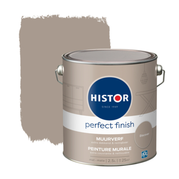 hun Voorstel Uitrusten GAMMA | Histor Perfect Finish muurverf mat Discover 2,5 liter kopen? |  muurverf-kleur