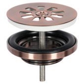 Differnz afvoerplug voor fontein rood koper 