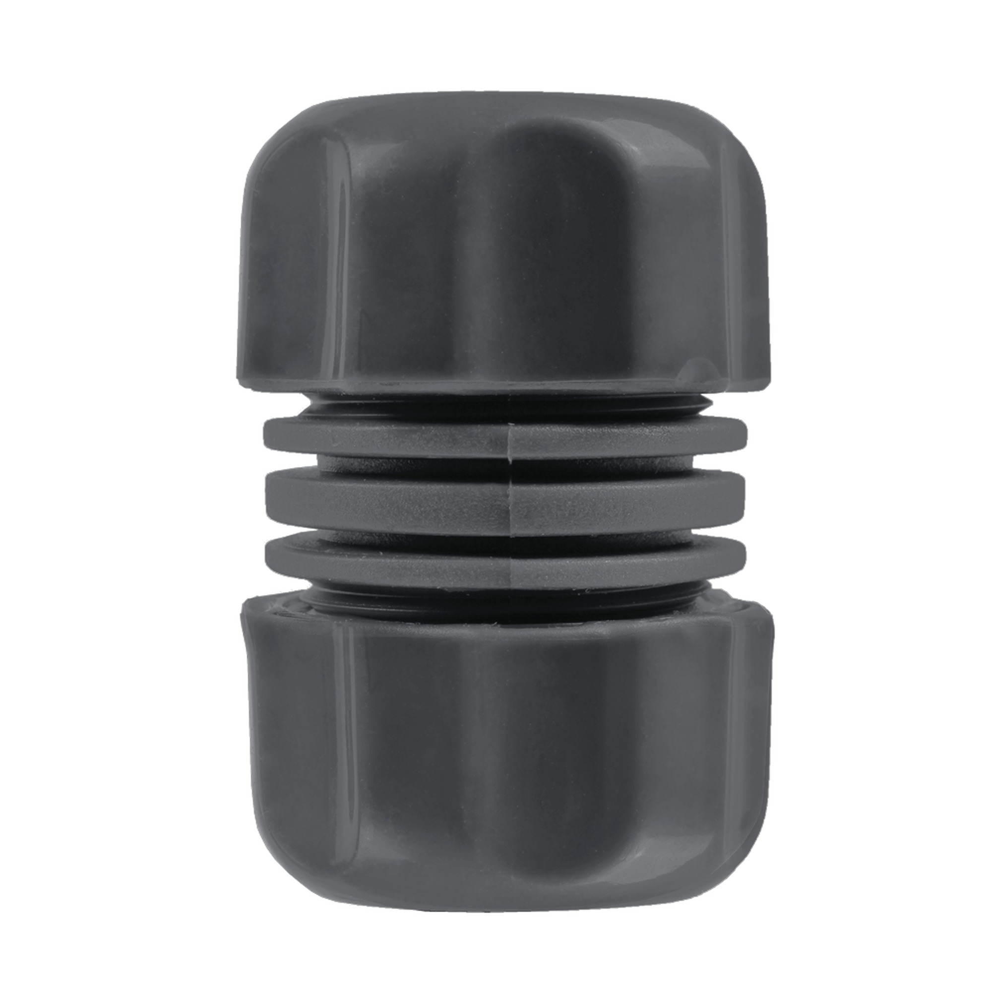 Gamma Sproeiaccessoires Slangverbinder Reparateur Kunststof 12 Inch Grijs Met Blauw gamma kopen in de aanbieding