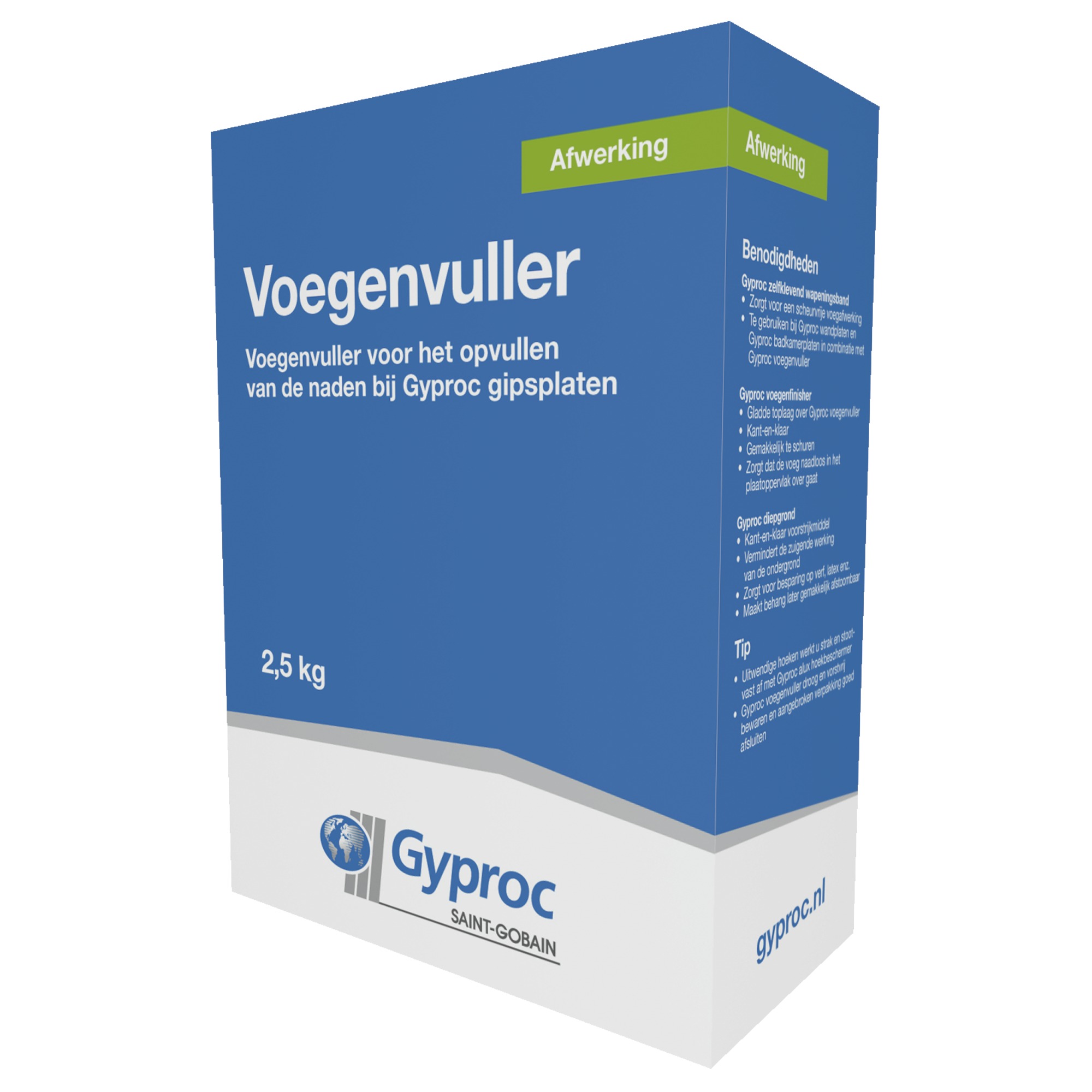 Gyproc Gipsplaatvuller Wit 25 Kg gyproc kopen in de aanbieding
