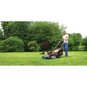 BLACK+DECKER accu grasmaaier CLM5448PC2-QW 54V