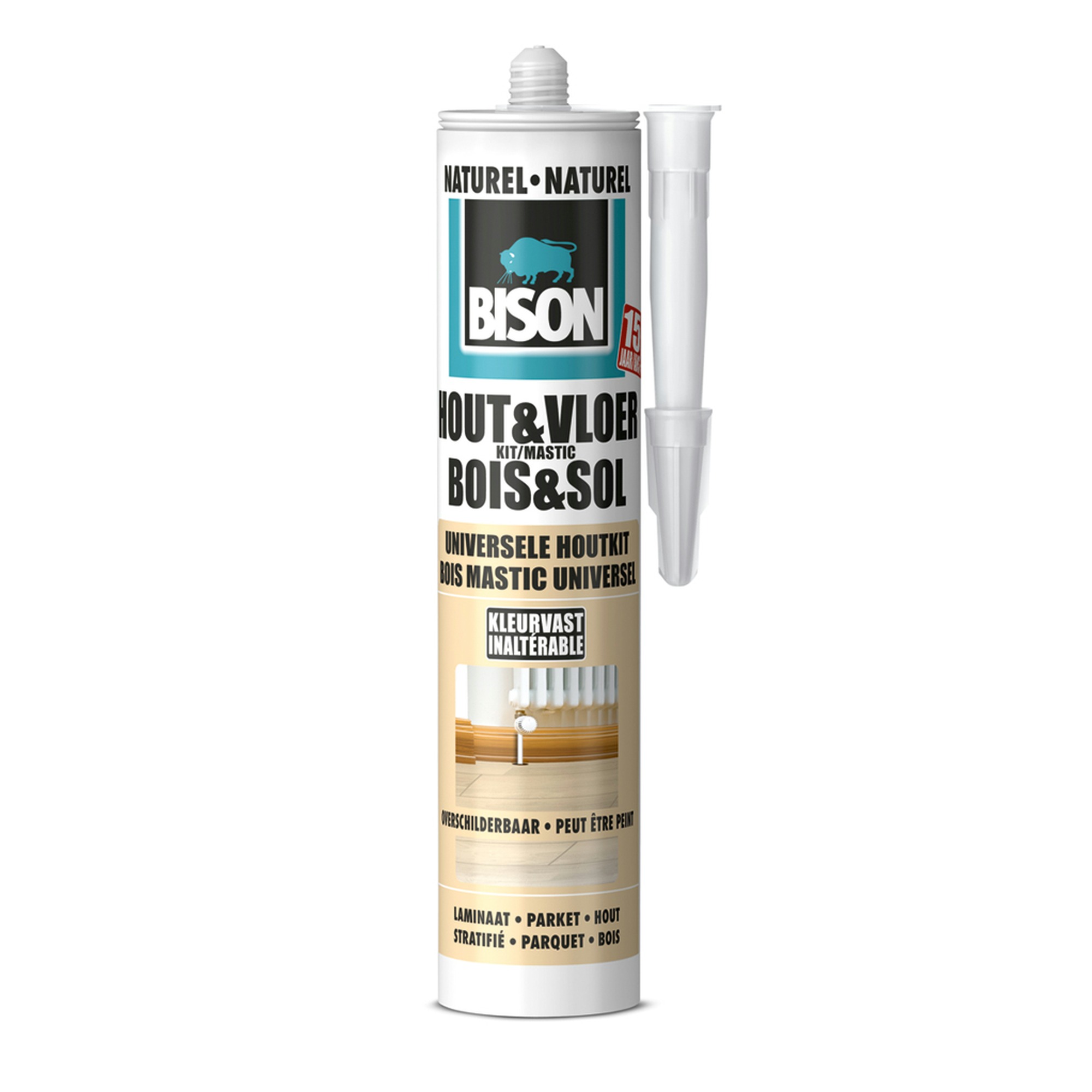 Bison Hout Vloer Kit Naturel 310 Ml bison kopen in de aanbieding