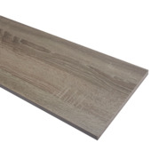 Meubelpaneel ABS 2-zijdig bruin eiken 240x30 cm 18 mm