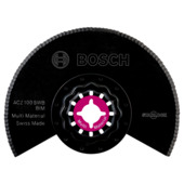 Bosch Starlock multitool accessoire - bi-metalen segmentzaagblad gekarteld voor zacht materiaal - 100 mm