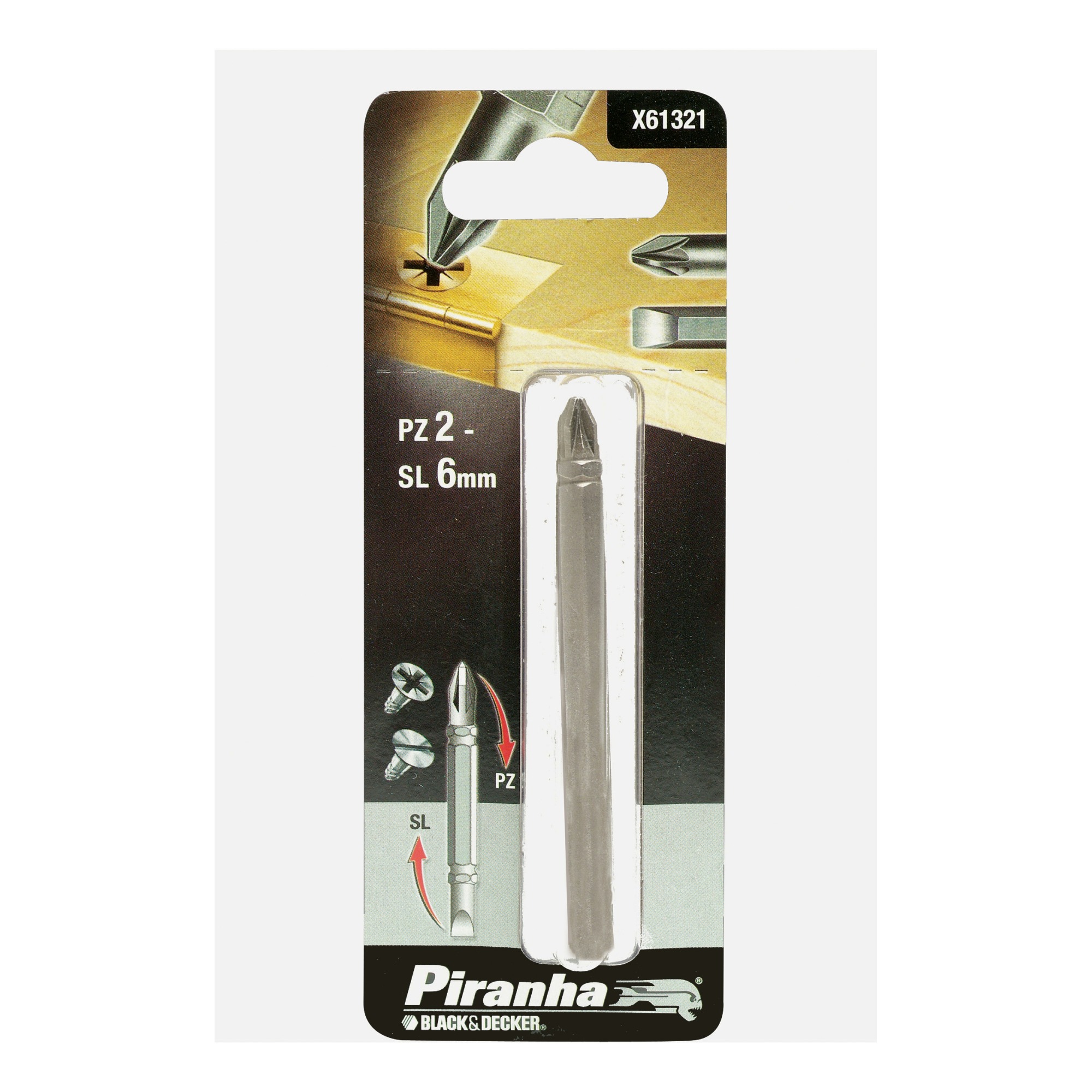Piranha Schroefbit X61321 Xj piranha kopen in de aanbieding