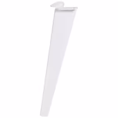 Duraline meubelpoot Folded Leg Sola wit 40 cm