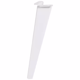 Duraline meubelpoot Folded Leg Sola wit 40 cm