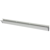 Duraline plankdrager rail aluminium look 60 cm