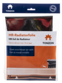 Tonzon radiatorfolie inclusief tape 7,5x0,5 meter (3,75 m²)