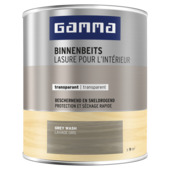 GAMMA binnenbeits transparant grey wash 750 ml