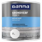 GAMMA universeel grondverf wit 250 ml