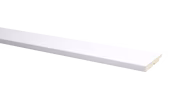 Plint Model Recht Wit 1,4 x 7,5 x 240 cm