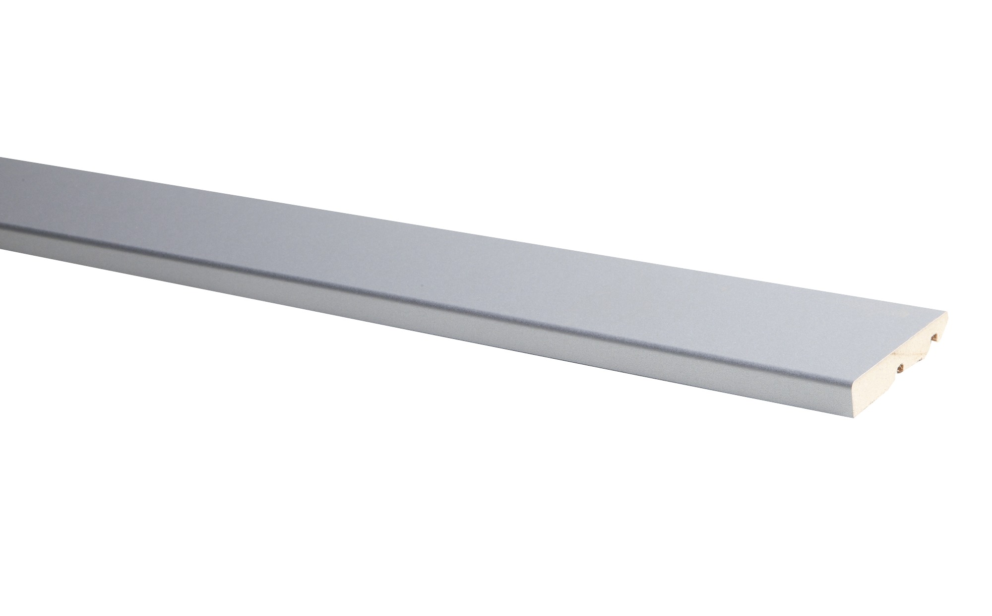 Plint Model Recht Zilver 75X14 Mm 240 huismerk kopen in de aanbieding