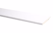 Plint Model Recht Wit 1,4 x 12 x 240 cm