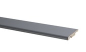 Plint Model MDF Zilver Grijs 1 x 5,8 x 240 cm