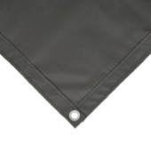 Balkonscherm doek polyester grijs ca. 90 x 500 cm