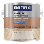 GAMMA vloerlak zijdeglans whitewash 2,5 liter