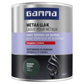 GAMMA Metaallak hoogglans 750 ml zwartgroen