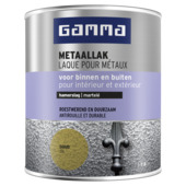 GAMMA metaallak hamerslag 750 ml goud