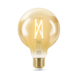 WiZ Connected LED globe E27 50W filament gold koel tot warmwit licht dimbaar