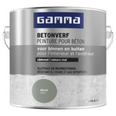 GAMMA betonverf zijdemat grijs 2,5 liter