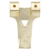 GAMMA Schilderijhaak 2x3,2 cm vermessingd 8 stuks