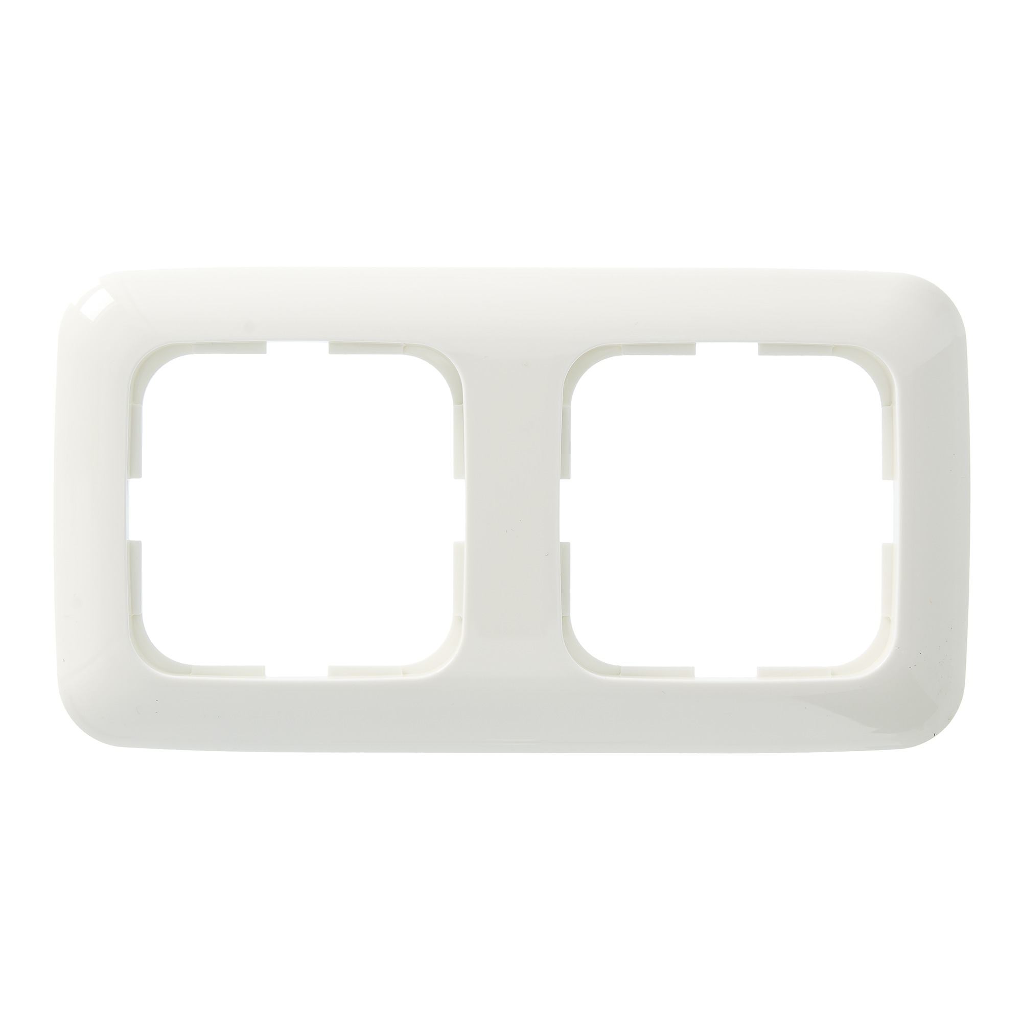 Buschjaeger Busch Jaeger Reflex Si Afdekraam 2 Voudig Wit buschjaeger kopen in de aanbieding