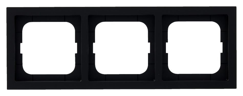 Buschjaeger Busch Jaeger Future Linear Afdekraam 3 Voudig Zwart buschjaeger kopen in de aanbieding