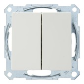 Schneider Electric System wissel-wisselschakelaar wit
