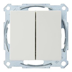 Schneider Electric System wissel-wisselschakelaar wit