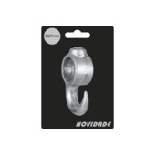 Novidade steigerbuis koppelstuk met haak verzinkt ø 27 mm