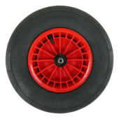 Altrad Fort Kruiwagenwiel Rood 13x2 cm