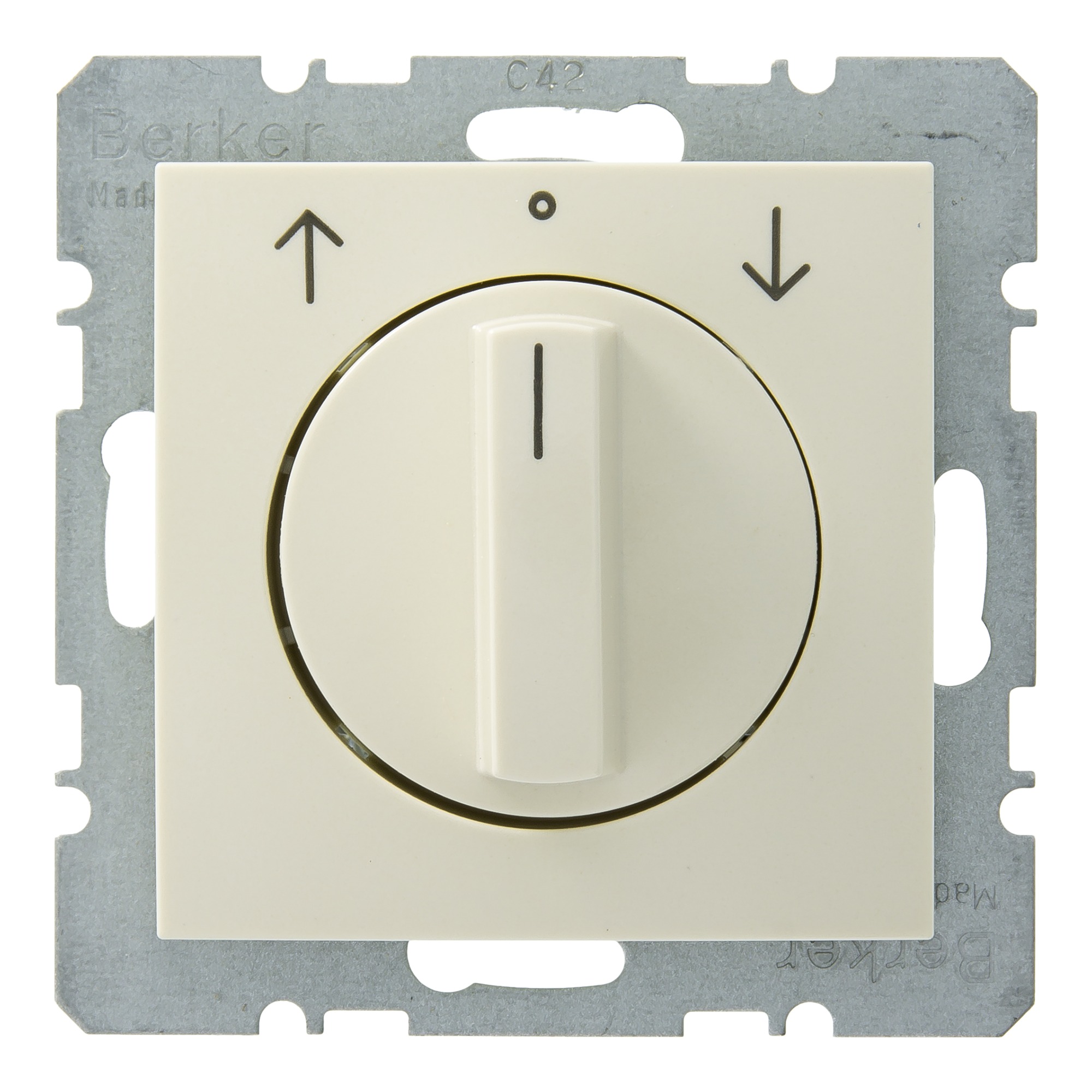 Berker S1 Jaloezieschakelaar Creme berker kopen in de aanbieding