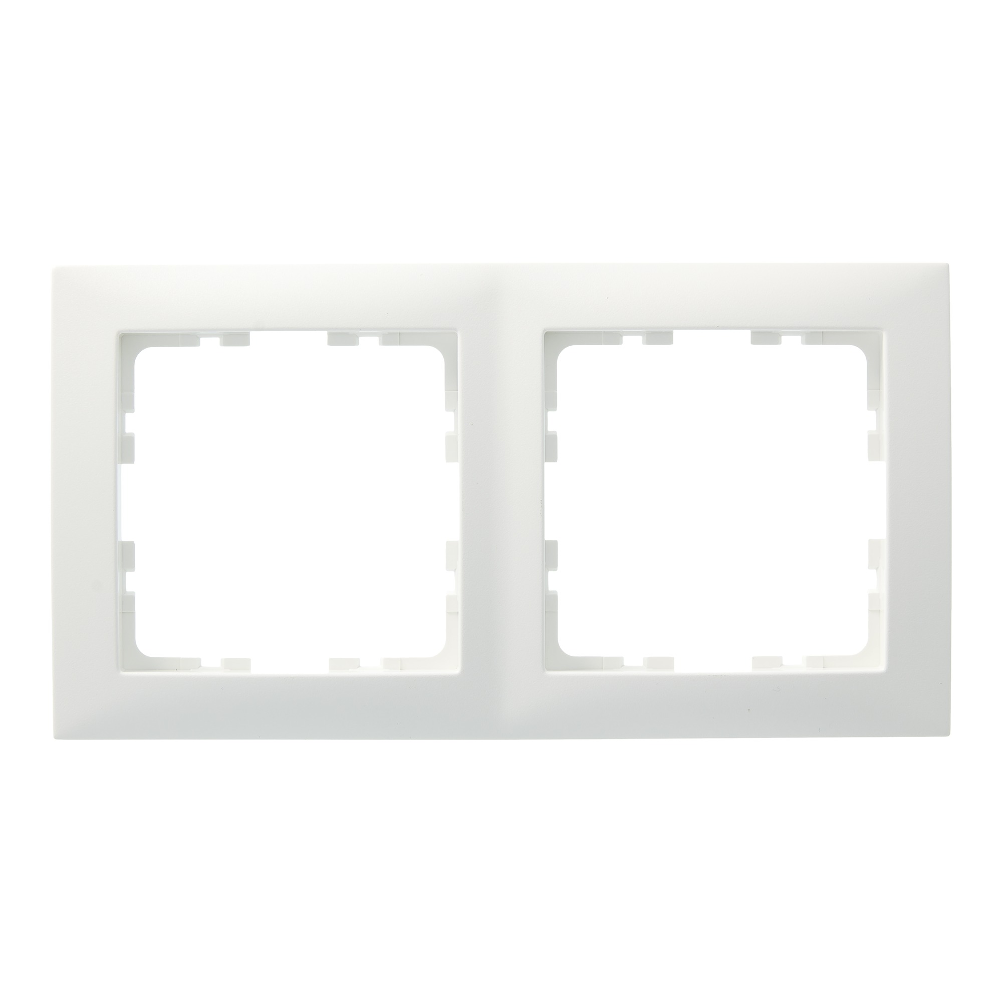 Berker B1 B3 B7 Afdekraam 2 Voudig Wit berker kopen in de aanbieding