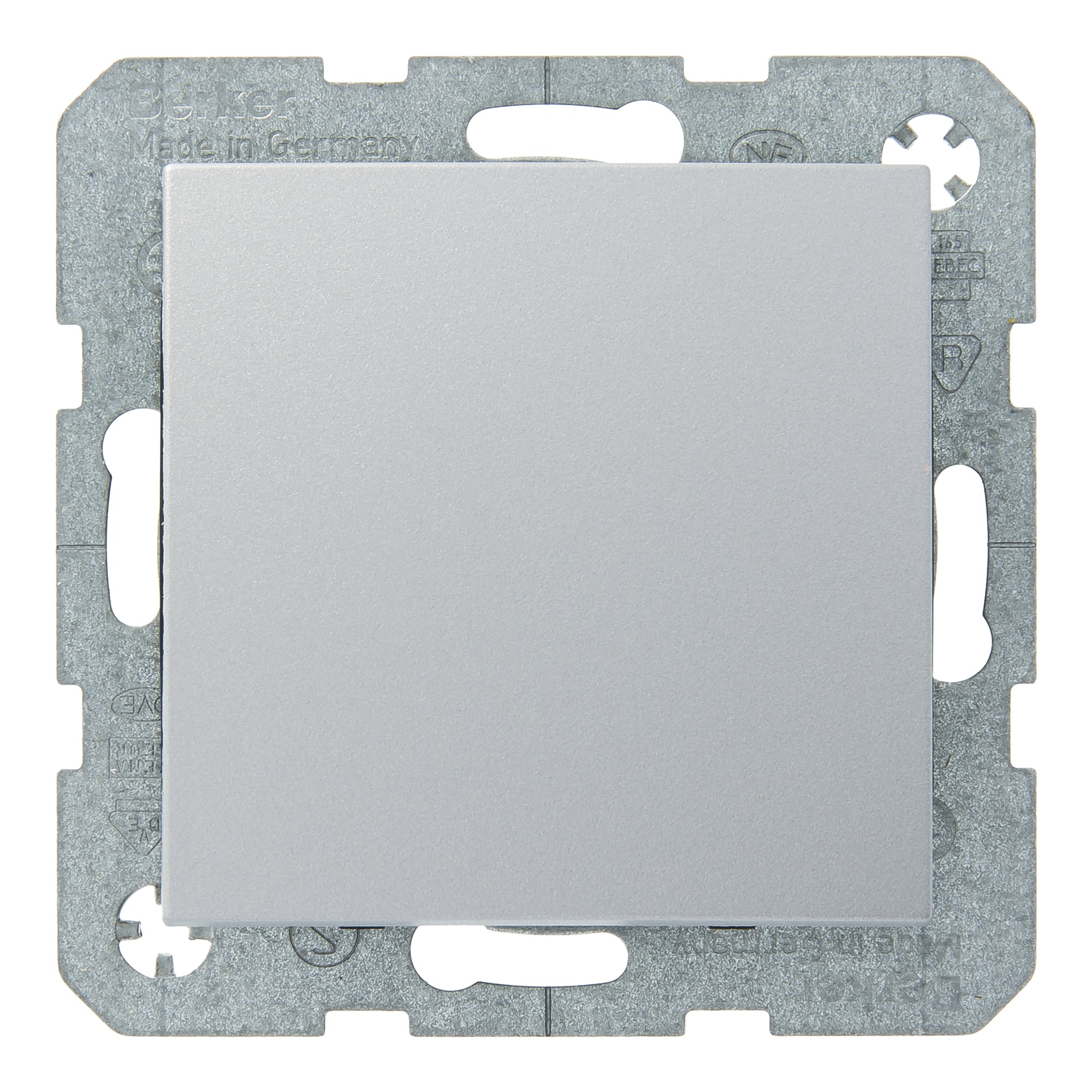 Berker B1 B3 B7 Wisselschakelaar Aluminium berker kopen in de aanbieding