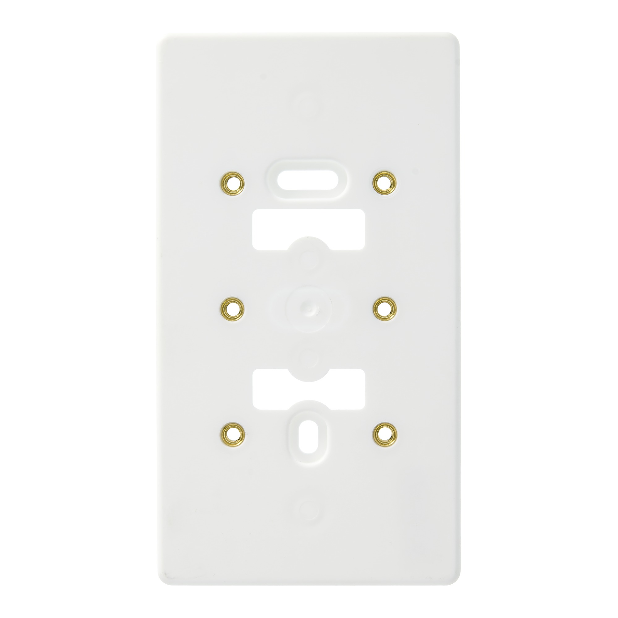 Attema Montageplaat Wit Voor Combinatie En Enkelvoudig Opbouw attema kopen in de aanbieding