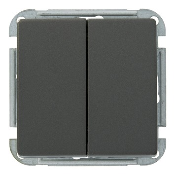 GAMMA Everest Wissel-/wisselschakelaar Antraciet