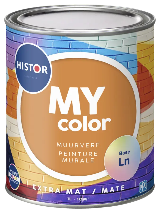 Histor My Color muurverf extra mat basis ln 1 liter