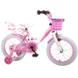 Kinderfiets Rose doll carrier 16 inch