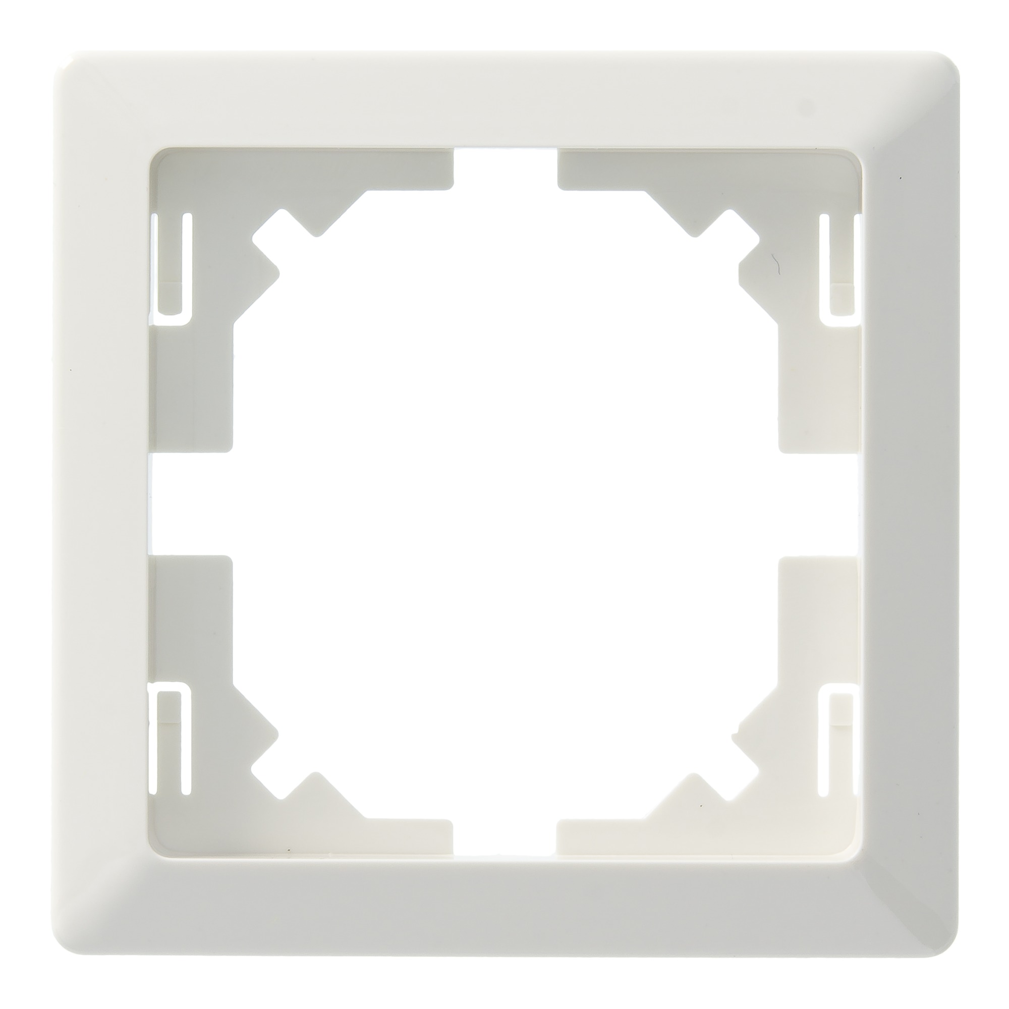 GAMMA Everest afdekplaat afdekraam 1voudig wit Afdekramen